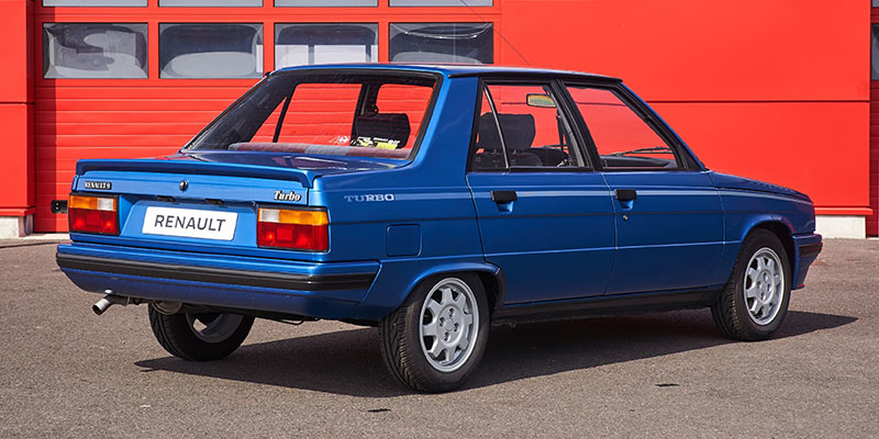 renault 9 turbo arriere