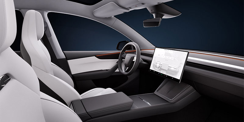 interieur tesla model y performance restylé 2025 juniper