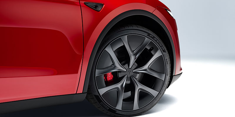 jantes forgées Arachnid tesla model y performance juniper