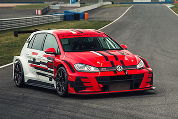 volkswagen motorsport golf 7 gti tcr 2018