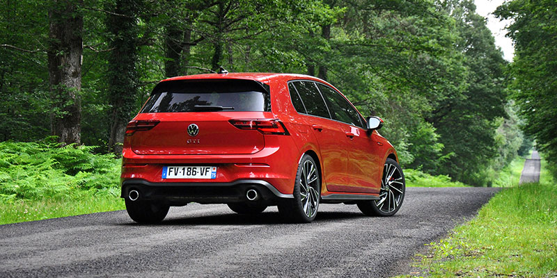 volkswagen golf 8 gti 2021 arri&egrave;re