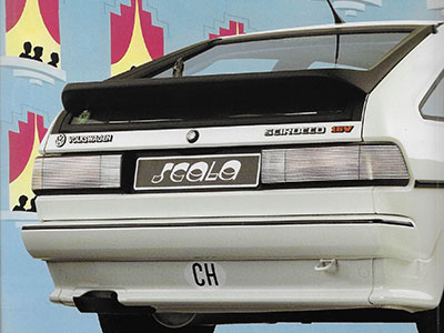 volkswagen scirocco mk2 scala s&eacute;rie limit&eacute;e