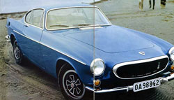 volvo p1800 e brochure catalogue