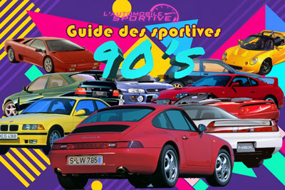 guide achat acheter voitures de sport ann&eacute;es 90