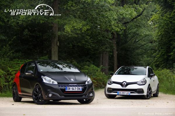 Match : Peugeot 208 GTI PS vs Renault Clio RS Trophy Match : Peugeot 208 GTI PS vs Renault Clio RS Trophy