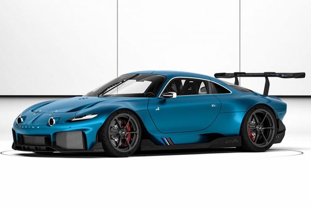 La nouvelle Alpine A110 GTA concept est un jeton non fongible La nouvelle Alpine A110 GTA concept est un jeton non fongible
