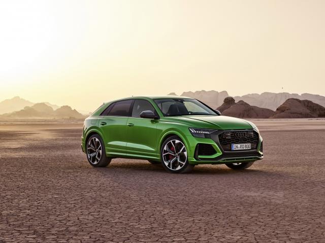 Audi RS Q8 : le g�ant vert Audi RS Q8 : le g�ant vert
