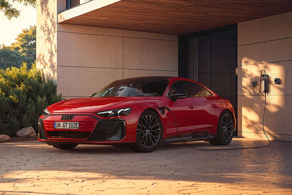 Audi e-tron GT quattro : une entr�e de gamme �litiste Audi e-tron GT quattro : une entr�e de gamme �litiste