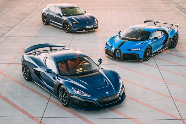 Porsche, Bugatti et Rimac unissent leurs forces Porsche, Bugatti et Rimac unissent leurs forces
