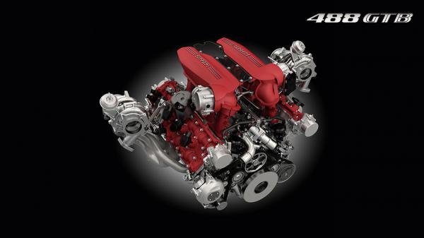 Le V8 turbo Ferrari �lu moteur de l'ann�e 2016 Le V8 turbo Ferrari �lu moteur de l'ann�e 2016