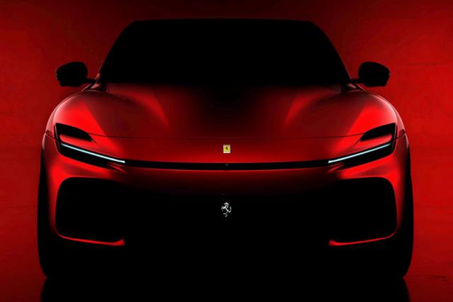 Premier teaser officiel du SUV Ferrari Purosangue Premier teaser officiel du SUV Ferrari Purosangue