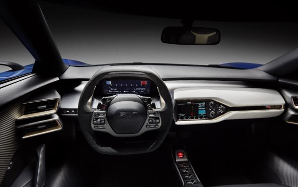 La Ford GT d�voile son int�rieur La Ford GT d�voile son int�rieur