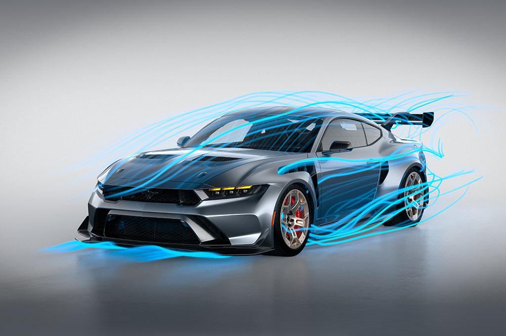 La Ford Mustang GTD d�voile ses secrets a�rodynamiques La Ford Mustang GTD d�voile ses secrets a�rodynamiques