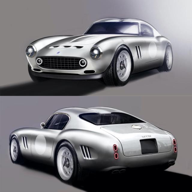 GTO Engineering annonce la Moderna, une 250 GTO n�o-r�tro GTO Engineering annonce la Moderna, une 250 GTO n�o-r�tro