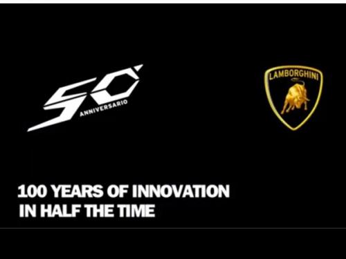 Lamborghini f�te ses 50 ans Lamborghini f�te ses 50 ans