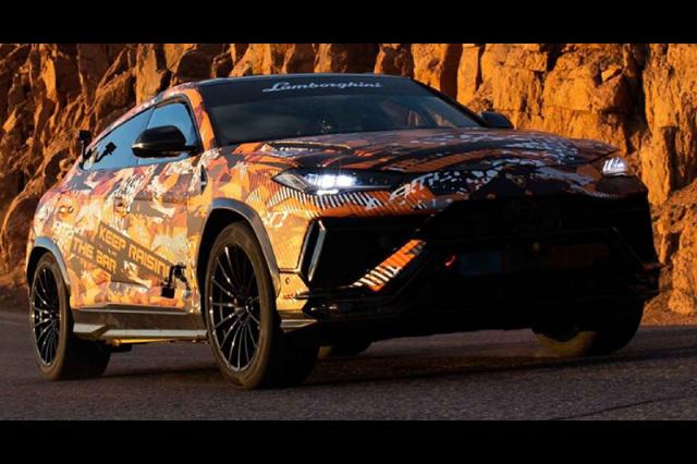 Le nouveau Lamborghini Urus s'affiche � Pikes Peak Le nouveau Lamborghini Urus s'affiche � Pikes Peak