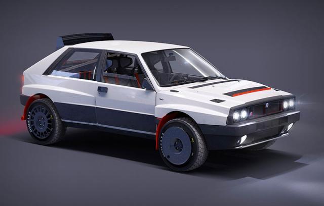Restomod : Lancia Delta Safarista par Automobili Amos Restomod : Lancia Delta Safarista par Automobili Amos