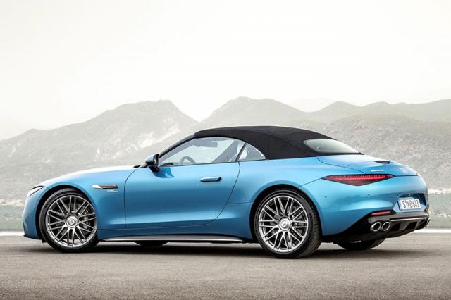 Mercedes-AMG SL 43 : downsizing et turbo �lectrique Mercedes-AMG SL 43 : downsizing et turbo �lectrique