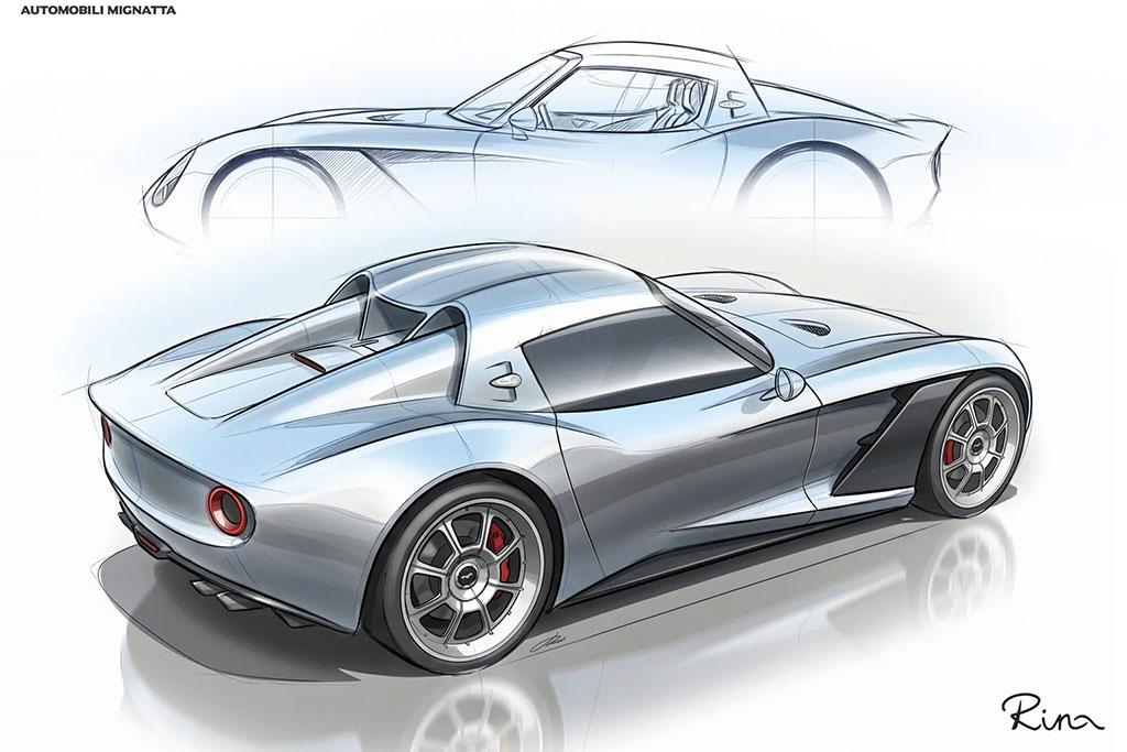 Automobili Mignatta : apr�s la Rina Barchetta, un Coup� arrive Automobili Mignatta : apr�s la Rina Barchetta, un Coup� arrive