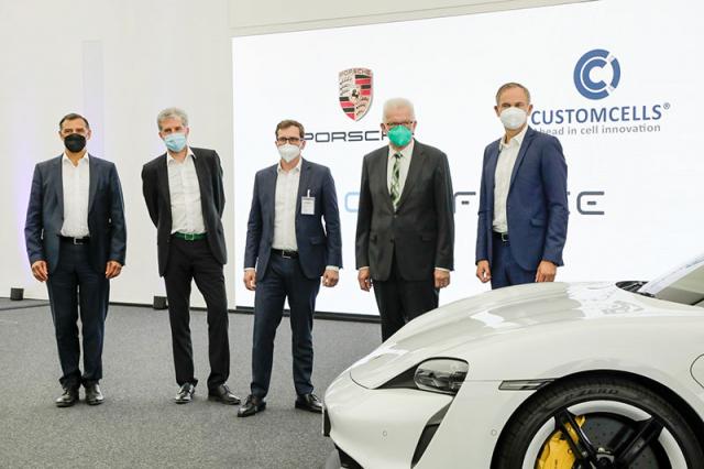 Porsche et Customcells cr�ent Cellforce Group Porsche et Customcells cr�ent Cellforce Group