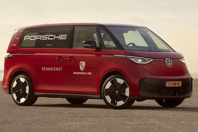 Le VW ID.Buzz se mue en van Porsche Renndienst Le VW ID.Buzz se mue en van Porsche Renndienst