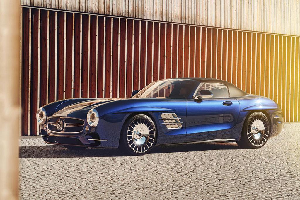 Saoutchik 300 GTC Roadster : un SL tr�s n�o-r�tro Saoutchik 300 GTC Roadster : un SL tr�s n�o-r�tro