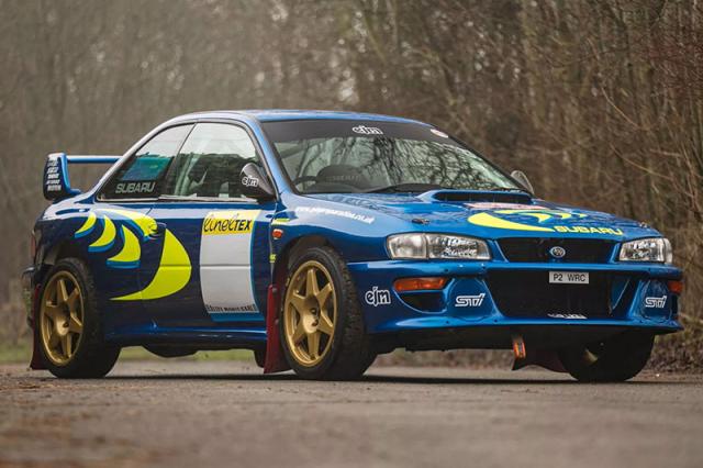 Cette Subaru Impreza ex-Colin McRae est � vendre Cette Subaru Impreza ex-Colin McRae est � vendre
