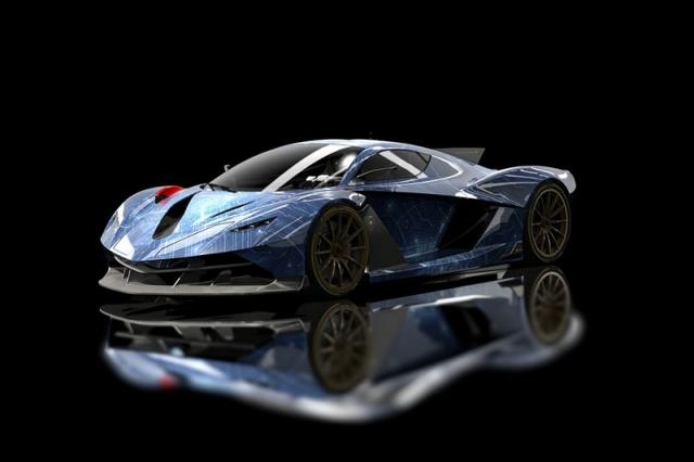 Superperformante D-1 : une hypercar encore tr�s virtuelle Superperformante D-1 : une hypercar encore tr�s virtuelle