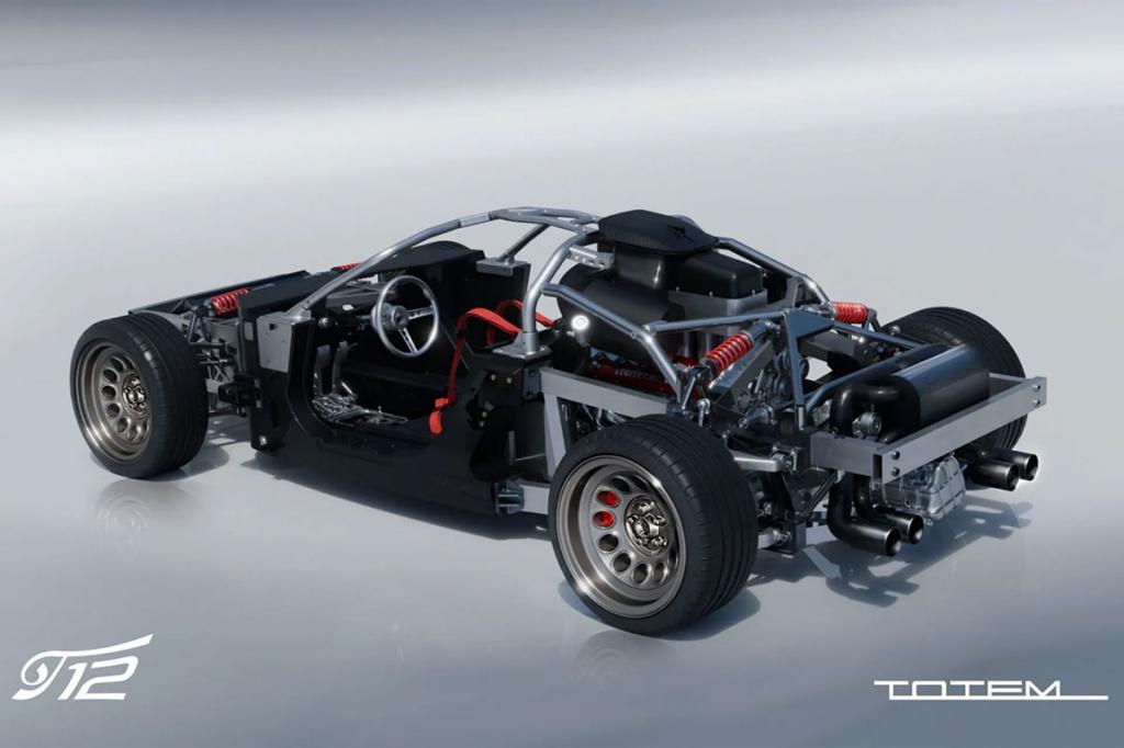 Totem T12 Series : V12 atmosph�rique, bo�te manuelle et ch�ssis carbone Totem T12 Series : V12 atmosph�rique, bo�te manuelle et ch�ssis carbone
