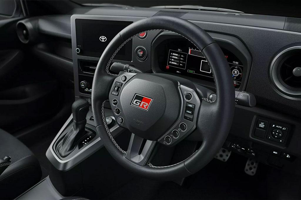Toyota GR Yaris 2026 : nouveau volant et ch�ssis optimis� Toyota GR Yaris 2026 : nouveau volant et ch�ssis optimis�