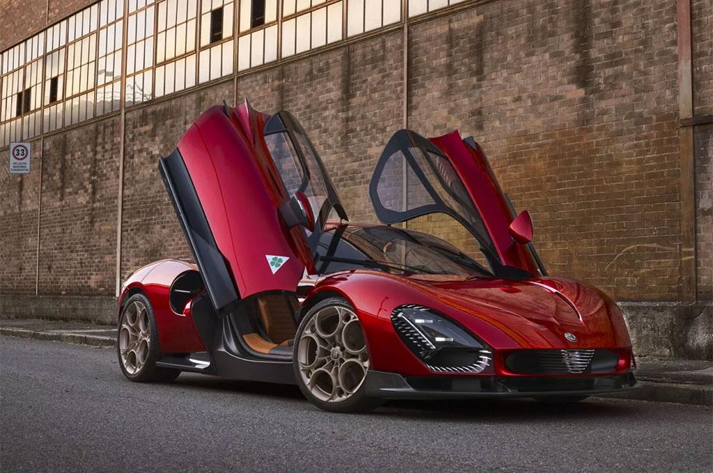 Alfa Romeo 33 Stradale : entre pass� et futur Alfa Romeo 33 Stradale : entre pass� et futur