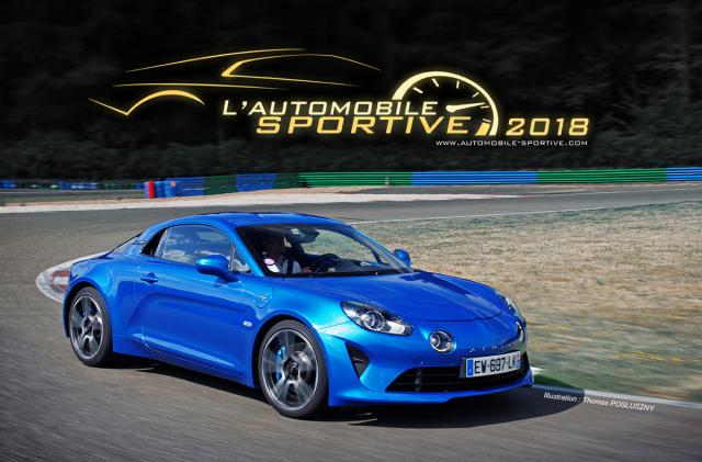 L'Alpine A110 �lue Automobile Sportive de l'ann�e 2018 L'Alpine A110 �lue Automobile Sportive de l'ann�e 2018