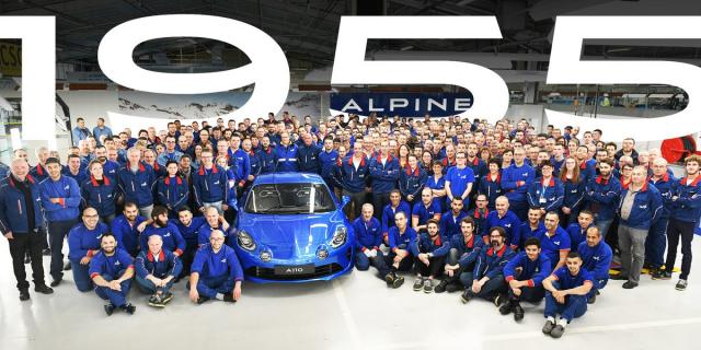 Fin de production pour l'Alpine A110 Premi�re Edition Fin de production pour l'Alpine A110 Premi�re Edition