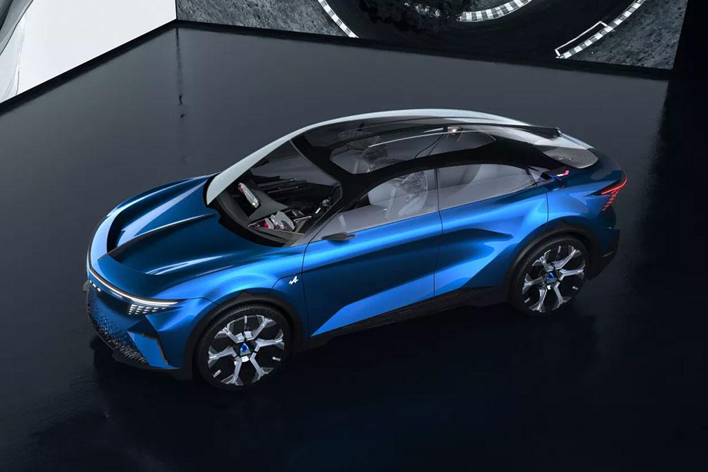 Alpine A390 Beta : le SUV fastback sportif se d�voile Alpine A390 Beta : le SUV fastback sportif se d�voile