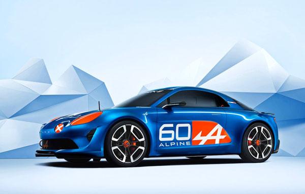Alpine C�l�bration 60 ans concept d�voil� au Mans Alpine C�l�bration 60 ans concept d�voil� au Mans