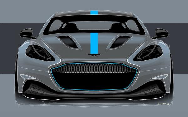 Aston Martin confirme la RapidE �lectrique pour 2019 Aston Martin confirme la RapidE �lectrique pour 2019