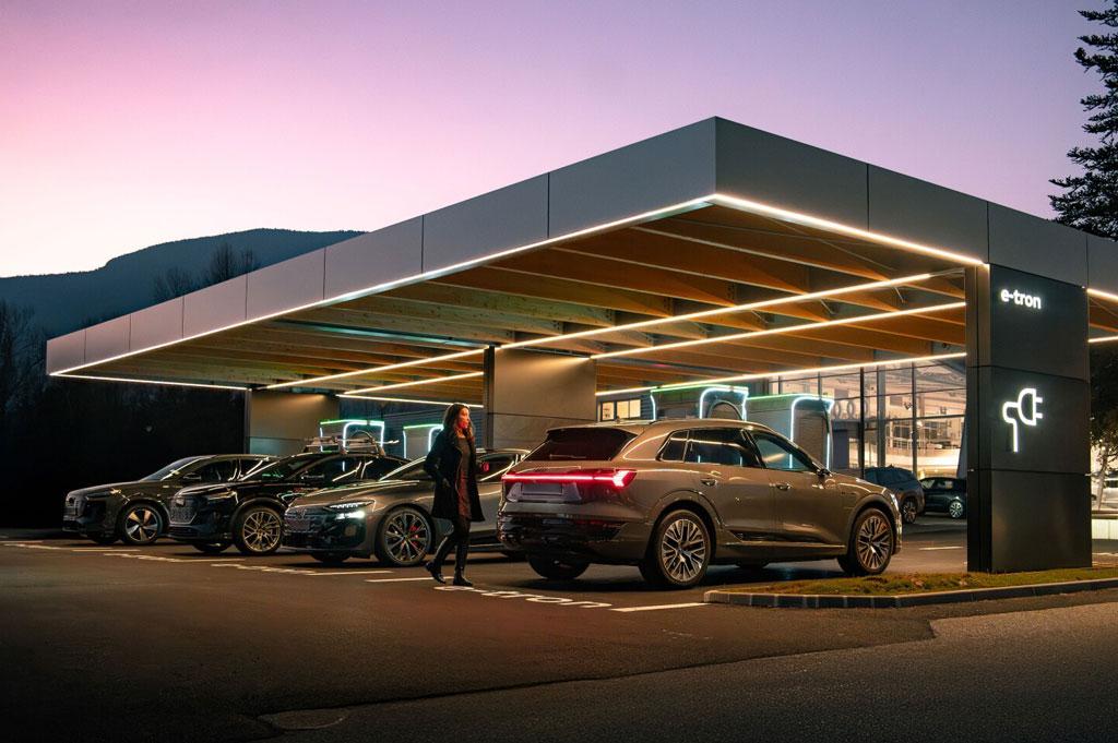 Le premier Audi Charging Hub de France a ouvert � Chamb�ry Le premier Audi Charging Hub de France a ouvert � Chamb�ry