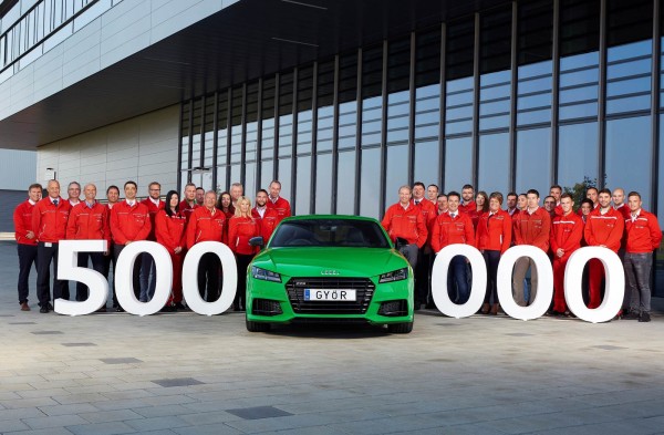 Audi c�l�bre son 500 000�me TT Audi c�l�bre son 500 000�me TT