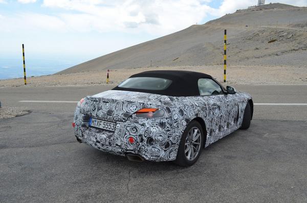 Le futur BMW Z4 surpris au Mont Ventoux Le futur BMW Z4 surpris au Mont Ventoux
