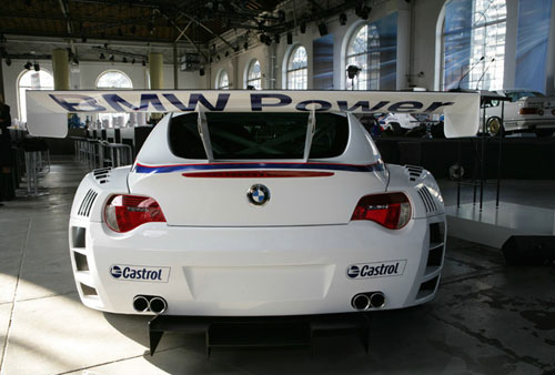 Version comp�tition du Z4 M coup� par BMW Motorsport Version comp�tition du Z4 M coup� par BMW Motorsport