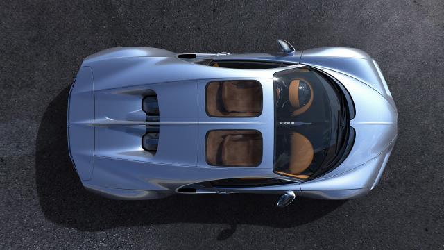 Un double toit vitr� pour la Bugatti Chiron Un double toit vitr� pour la Bugatti Chiron