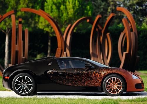 Bugatti Veyron Grand Sport Bernar Venet Bugatti Veyron Grand Sport Bernar Venet