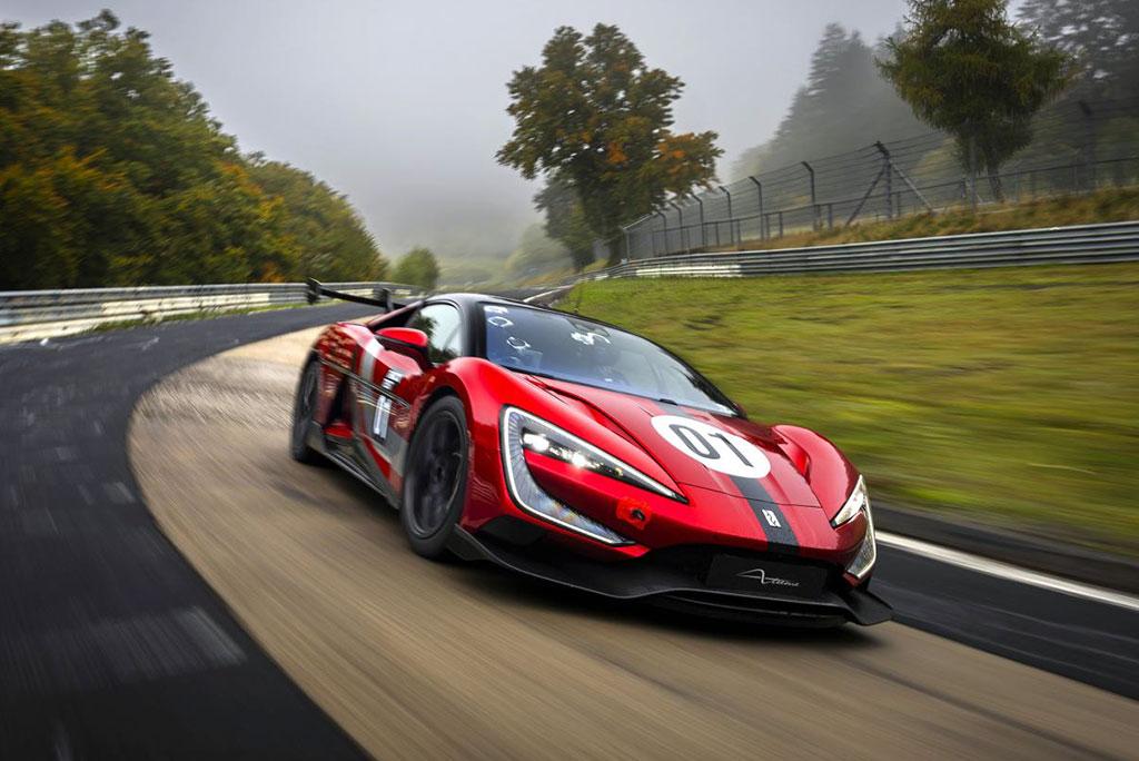 YangWang U9 Xtreme, nouvelle reine �lectrique du N�rburgring YangWang U9 Xtreme, nouvelle reine �lectrique du N�rburgring