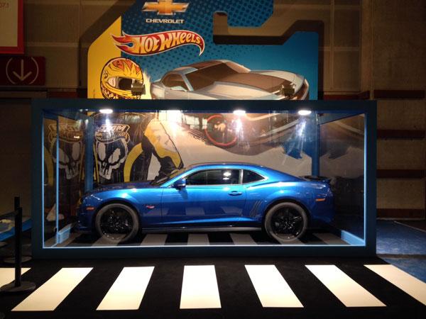La Chevrolet Camaro Hot Wheels Edition � la Foire de Paris La Chevrolet Camaro Hot Wheels Edition � la Foire de Paris