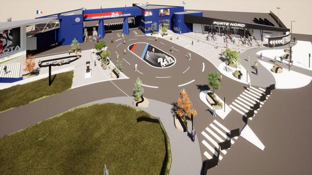 Nouveaux am�nagements sur le circuit du Mans Nouveaux am�nagements sur le circuit du Mans
