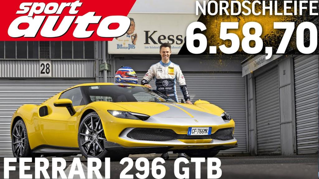 La Ferrari 296 GTB sous les 7 minutes au N�rburgring La Ferrari 296 GTB sous les 7 minutes au N�rburgring