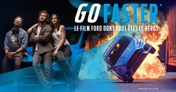 Devenir cascadeur d'un jour avec le film Go Faster de Ford ! Devenir cascadeur d'un jour avec le film Go Faster de Ford !