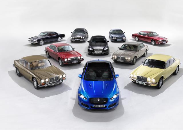 La Jaguar XJ f�te ses 50 ans La Jaguar XJ f�te ses 50 ans