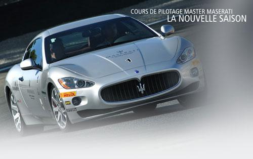 Master Maserati GT : Ecole de conduite pour propri�taires de Maserati ! Master Maserati GT : Ecole de conduite pour propri�taires de Maserati !