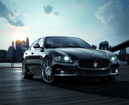 Maserati Quattroporte Sport GTS au salon de Detroit NAIAS 2009 Maserati Quattroporte Sport GTS au salon de Detroit NAIAS 2009